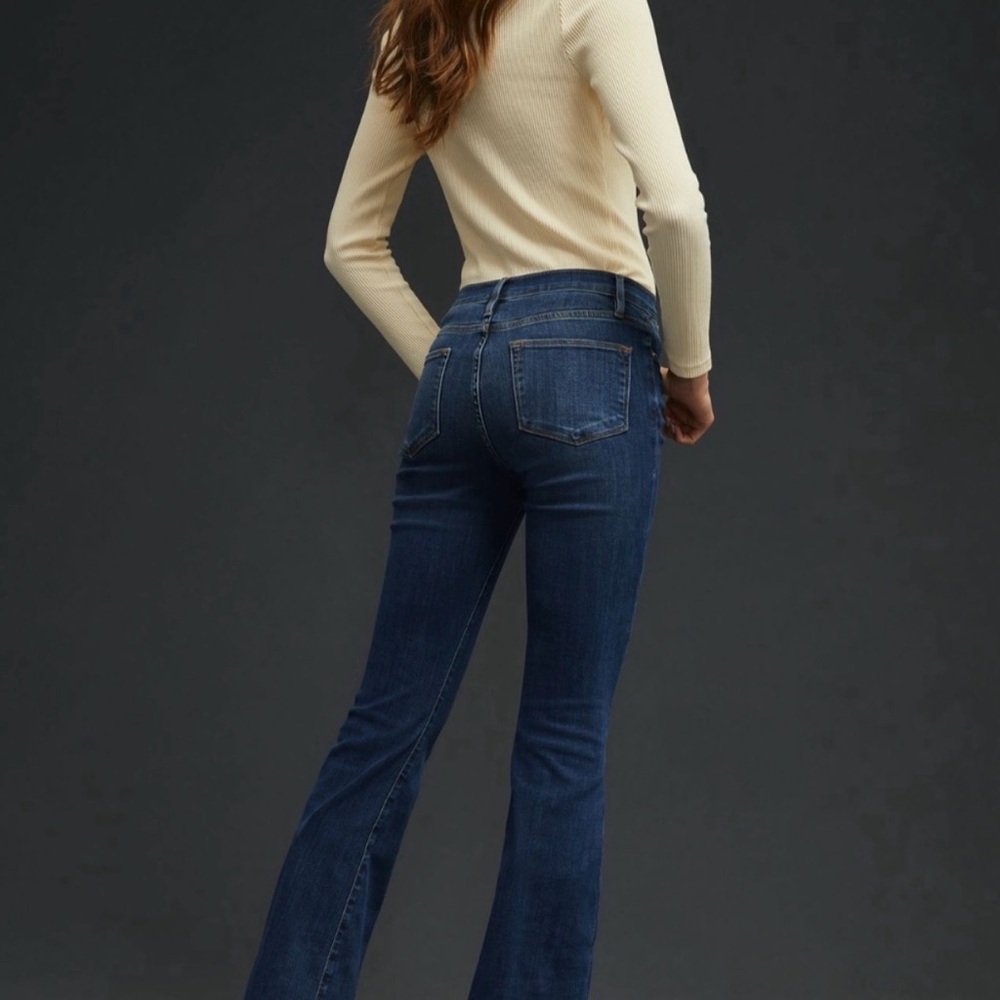 Frame Denim Medium Blue Flare Jeans - Picture 2 of 11